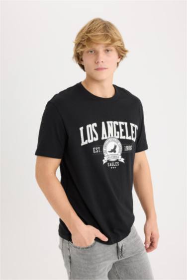 Regular Fit Crew Neck Short Sleeve T-Shirt