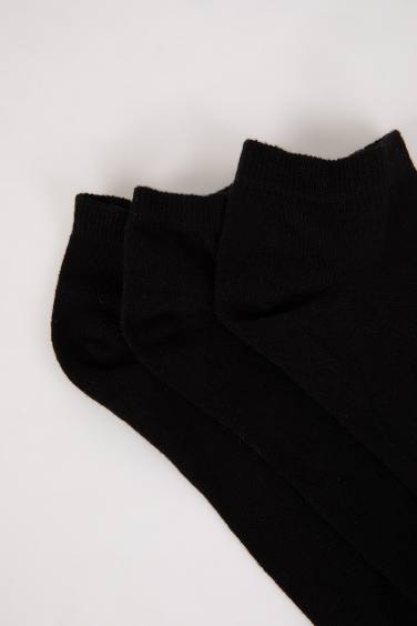 Man 3 Piece Cotton Ankle Socks