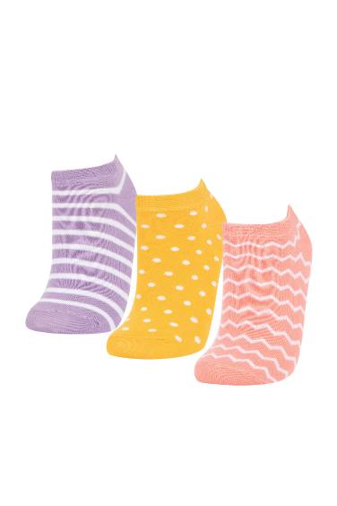 Lot de 3 Paires de Chaussettes courtes pour Femme