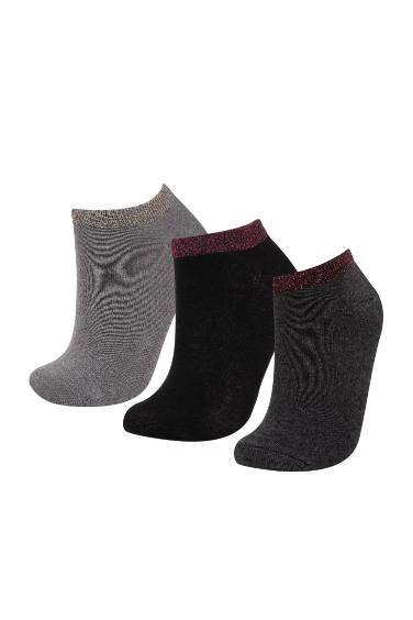 Lot de 3 Paires de Chaussettes courtes pour Femme