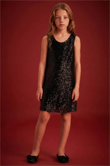 Sleeveless Woven Dress