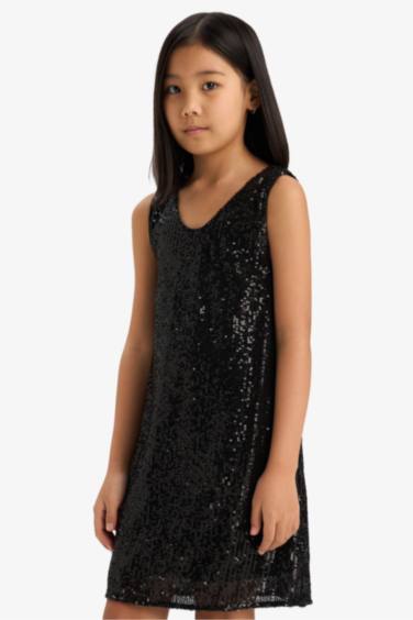 Sleeveless Woven Dress