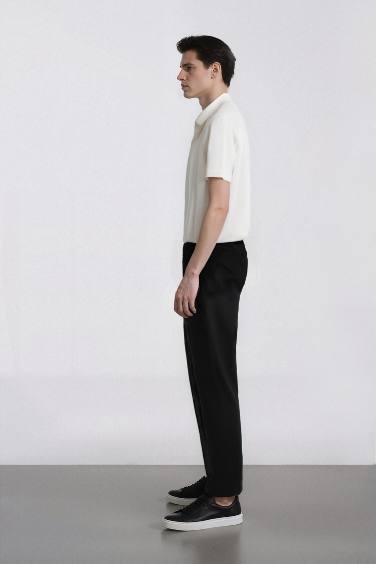 Yazlık Jogger Pantolon Beli Bağcıklı Cepli