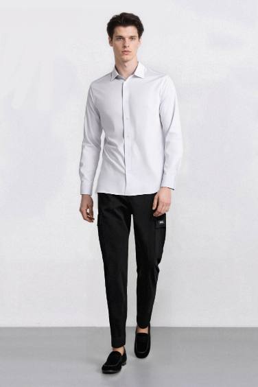 Relax Fit Rahat Kesim Yazlık Pantolon Kargo Cepli Düz Paça