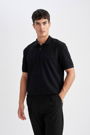 New Regular Fit Short Sleeve Polo T-Shirt