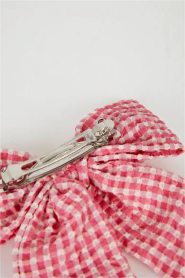 Noeud Papillon Rouge à Carreaux avec Ruban