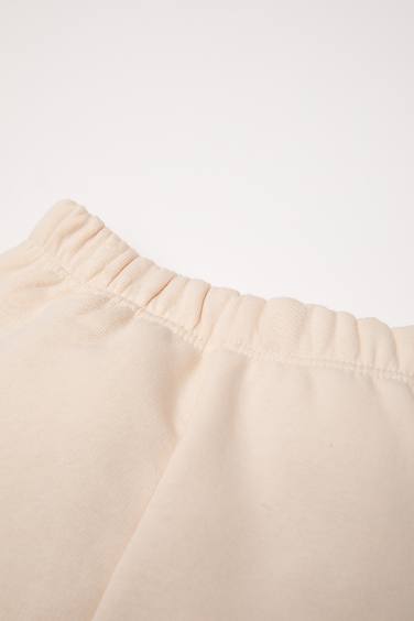 Baby Girl Regular Fit Elastic Waist Leg Floral Sweatpants