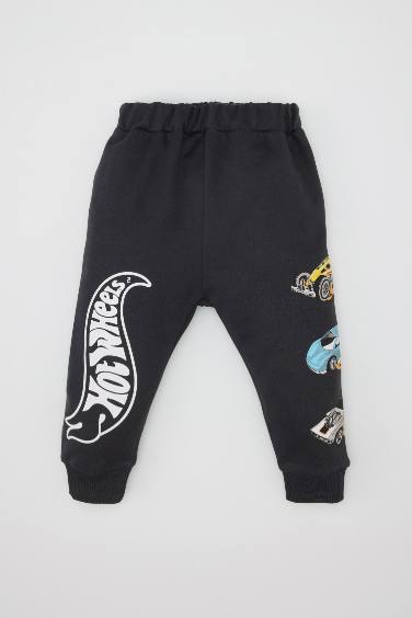 طقم بيبي اولادي سويت شيرت وسويت بانتس قصة عادية من هوت وييلز - قطعتين