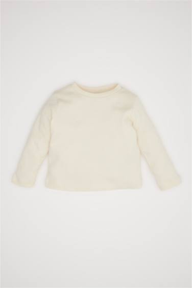 Baby Girl Polka Dot Long Sleeve Muslin 3 Piece Set