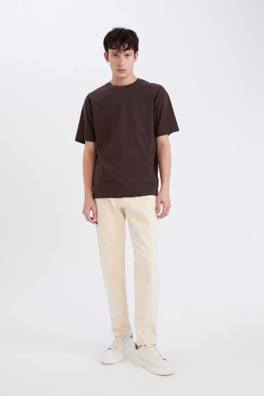 дөңгелек жаға Қысқа жеңді футболка