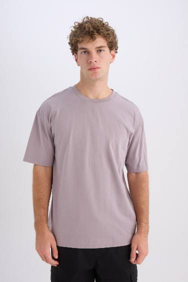 Boxy Fit Crew Neck T-Shirt