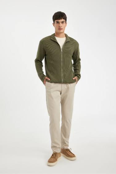 jogger Super Skinny Hem Cotton Trousers