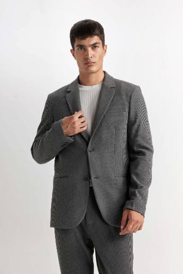 Regular Fit Jacket Collar Blazer