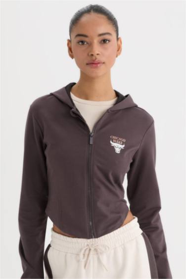 NBA Chicago Bulls слим пішімі - нба бас киімді Кардиган