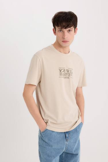 Regular Fit Crew Neck Short Sleeve T-Shirt