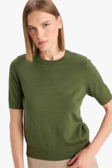 Regular Fit Crew Neck Pullover