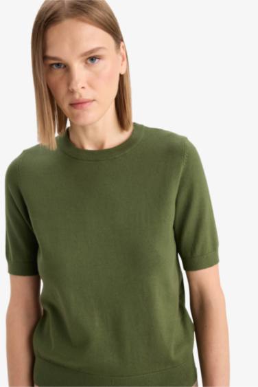 Regular Fit Crew Neck Pullover