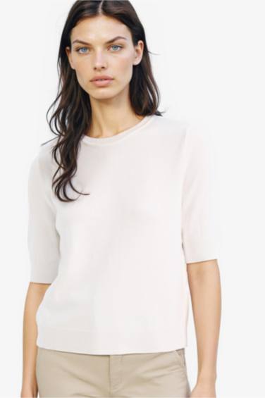 Regular Fit Crew Neck Basic Knitted Pullover