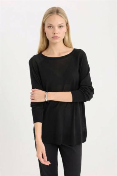 Regular Fit Crew Neck Pullover