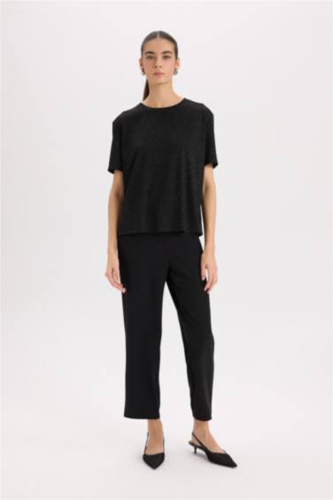 Relax Fit Crew Neck Short Sleeve T-Shirt