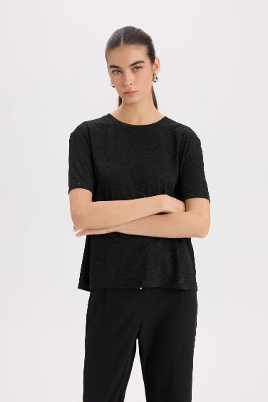 Relax Fit Crew Neck Short Sleeve T-Shirt