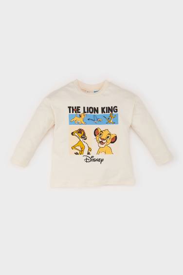 Regular Fit Lion King Licensed Long Sleeve T-Shirt