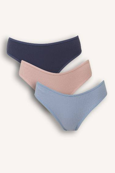 Женские трусы-слипы в рубчик (3 шт.) Fall in Love