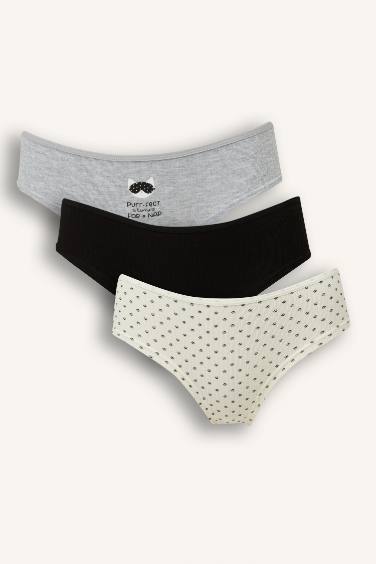 كلوت سليب مضلع Fall in Love من - 3 قطع