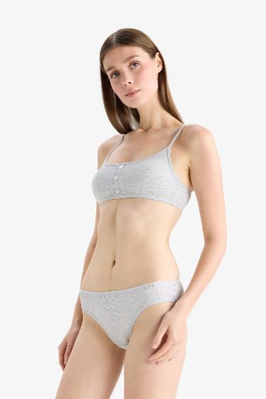 Ribana 3'lü Askılı Brief Külot-Fall in Love