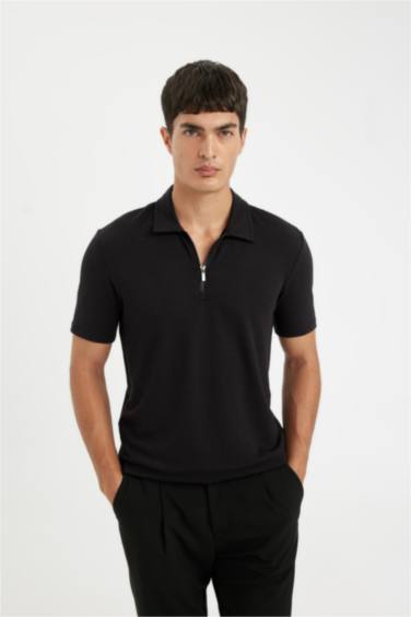 تيشيرت بولو نص ردن كرنكيل سليم فيت