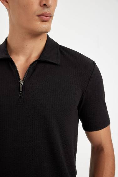 تيشيرت بولو نص ردن كرنكيل سليم فيت