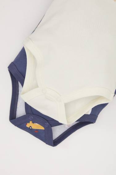 أوفر ولادي حديثي الولادة قصة عادية بطبعة كريسماس - قطعتين