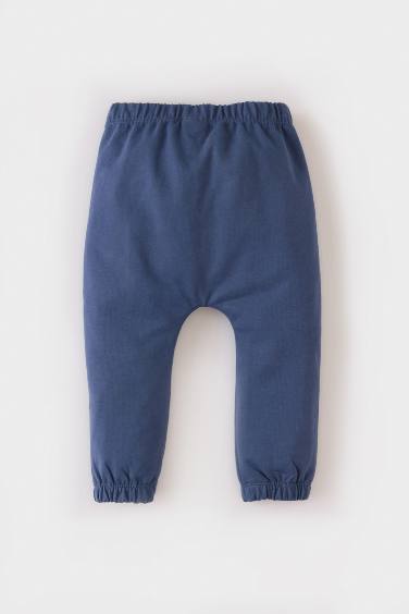 Baby Boy Christmas Themed Elastic Waist Sweatpants