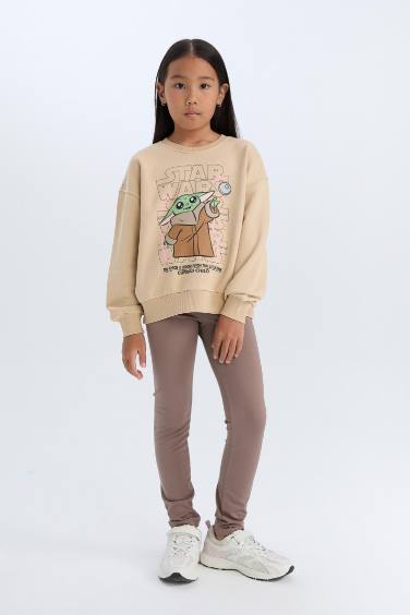 بنطلون ليجن سادة بناتي ستاندارت