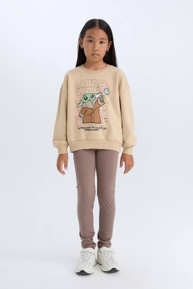 بنطلون ليجن سادة بناتي ستاندارت