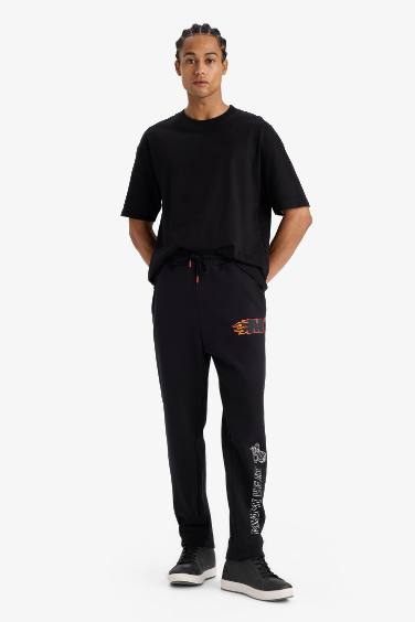 DeFactoFit NBA Miami Heat Standard Fit Thick Sports Jogger Sweatpants