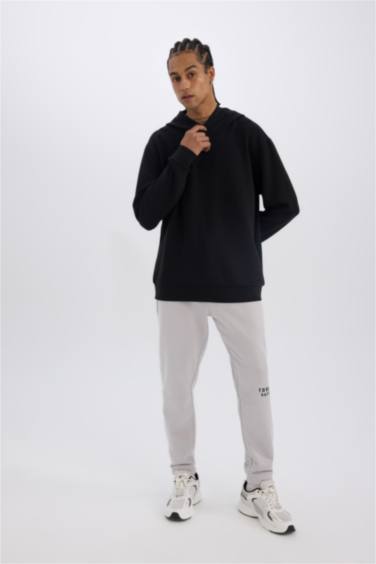 DeFactoFit NBA Toronto Raptors Kalın Jogger Eşofman Altı Standart Fit Cepli Beli Bağcıklı