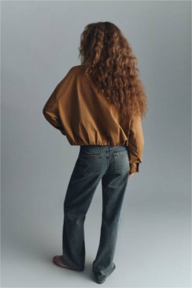 %100 Pamuk 90's Wıde Leg Yüksek Bel Jean Pantolon - Görsel 6