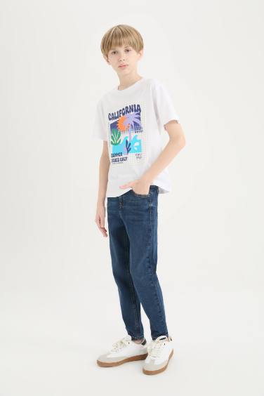 Boy Slim Fit Straight Leg Jeans