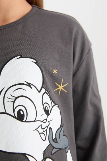 Girl Looney Tunes Top Bottom 2 Piece Pajama Set