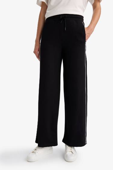 Straight Fit Cepli Düz Paça Eşofman Altı