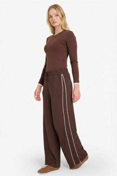 Straight Fit Straight Leg Trousers