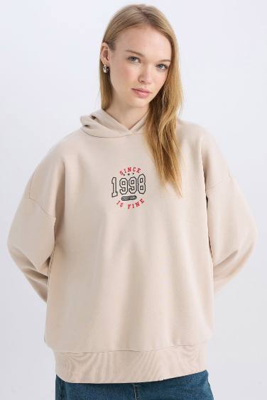 Loose Fit Basic Sweatshirt