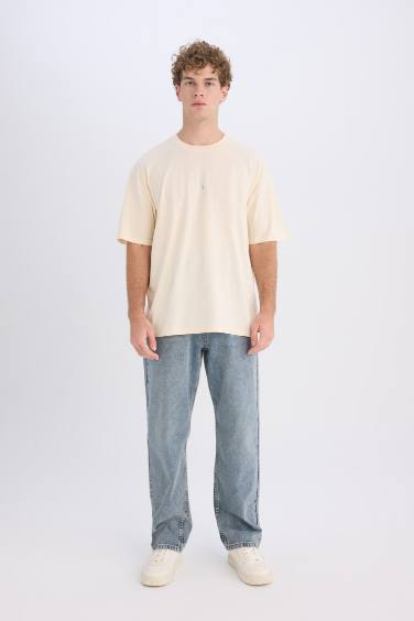 Boxy Fit Avatar The Last Airbender Licensed Crew Neck Printed Short Sleeve T-Shirt