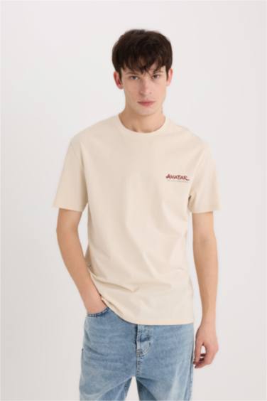 Avatar the Last Airbender дөңгелек жаға үлкен Қысқа жеңді футболка