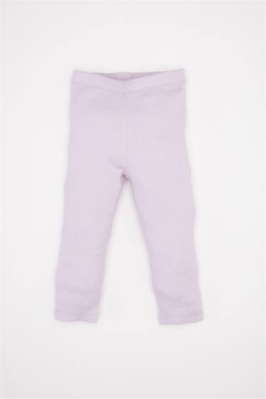 Kız Bebek Pijama Takımı Nakışlı Uzun Kollu Fitilli Kaşkorse Üst Beli Lastikli Uzun Alt