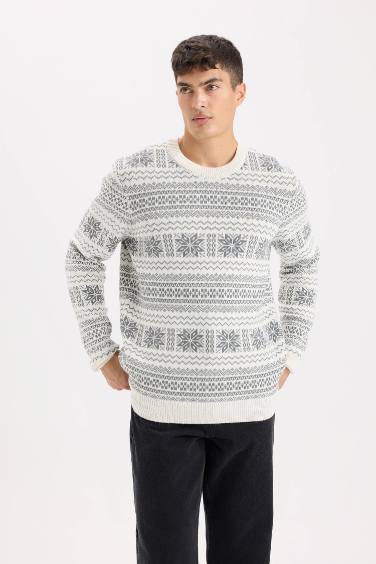 Standard Fit Crew Neck Knitwear Pullover