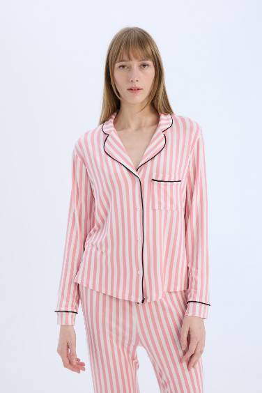 Fall in Love қалыпты пішім пиджама жағасы 2 Трикотаж жиынтығы