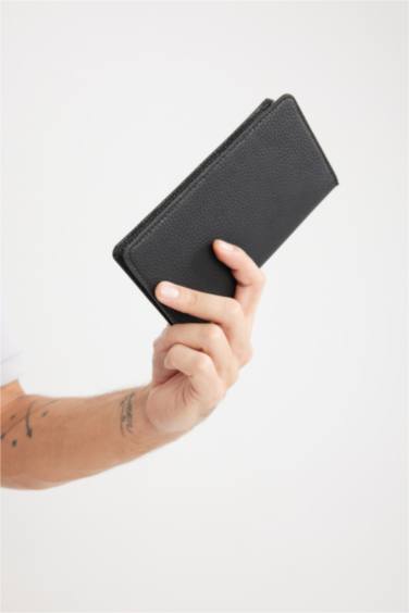 محفظة رجالي جلد صناعي