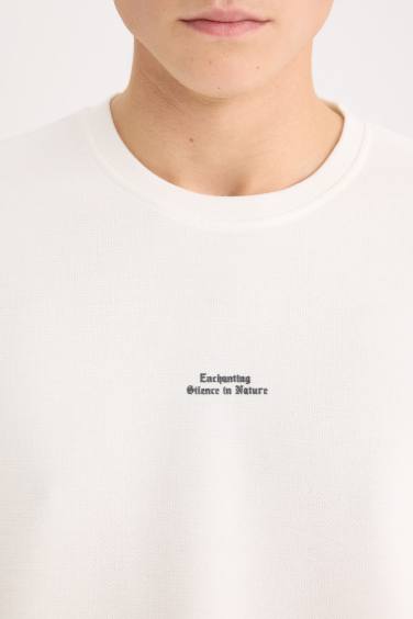 дөңгелек жаға минималл Қысқа жеңді футболка